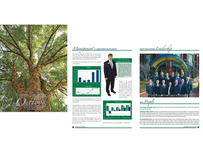 First Volunteer Bank Annual Report