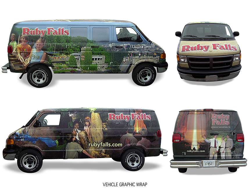 Ruby Falls Vehicle Wrap