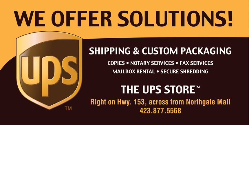 UPS Store Outdoor Board